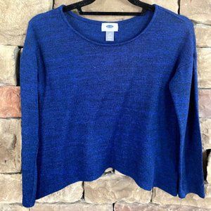 Old Navy girls blue top